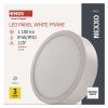 LED přisazené svítidlo NEXXO, kruhové, bílé, 12,5W, neutrální bílá