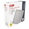 LED přisazené svítidlo NEXXO, čtvercové, bílé, 12,5W, neutrální bílá