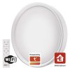 Chytré LED svítidlo GoSmart, přisazené, kruhové, 30W, CCT, stmívatelné, WiFi