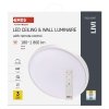 LED svítidlo LIVI 40 cm, 30 W, teplá-studená bílá, stmívatelné s ovladačem