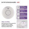 GoSmart Detektor kouře TS380C-HW s WiFi