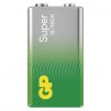 Alkalická baterie GP Super 9V (6LR61) 1 ks, fólie