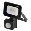 LED reflektor SIMPO s pohybovým čidlem, 10 W, černý, neutrální bílá 1 ks, krabice
