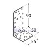 Úhelník s prol. KPS 3, 90x50x55x1,5