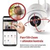 GoSmart Venkovní otočná kamera IP-800 WASP s WiFi, bílá