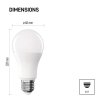 LED žárovka Classic A60 / E27 / 13 W (100 W) / 1521 lm / neutrální bílá