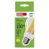 LED žárovka Filament A70 / E27 / 18 W (150 W) / 2452 lm / neutrální bílá