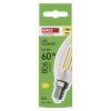 LED žárovka Filament svíčka / E14 / 5,9 W (60 W) / 806 lm / teplá bílá