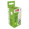 LED žárovka Filament Mini Globe / E14 / 5,9 W (60 W) / 806 lm / neutrální bílá