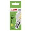 LED žárovka Filament Mini Globe / E14 / 5,9 W (60 W) / 806 lm / neutrální bílá