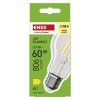 LED žárovka Filament A60 / E27 / 5,9 W (60 W) / 806 lm / teplá bílá