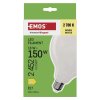 LED žárovka Filament G125 / E27 / 18 W (150 W) / 2452 lm / teplá bílá