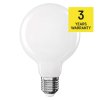 LED žárovka Filament G95 / E27 / 7,8 W (75 W) / 1055 lm / neutrální bílá