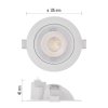 LED bodové svítidlo GERI 6,5W 780LM IP20 CCT bílá