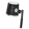 LED stolní lampa ABBIE, nabíjecí, černá