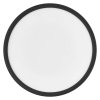 LED přisazené svítidlo FLORI kruhové, černé, 18W, neutrální bílá