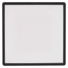 LED přisazené svítidlo FLORI čtvercové, černé, 22W, neutrální bílá