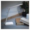 LED stolní lampa AMY, nabíjecí, bílá