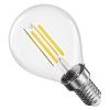 LED žárovka Filament Mini Globe A CLASS/ E14 / 3,8 W (60 W) / 806 lm / teplá bílá