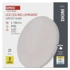 LED přisazené svítidlo DIONI kruhové, bílé, 15W, se změnou CCT