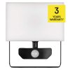LED reflektor TAMBO se senzorem pohybu, 30 W, 3000 lm, černý