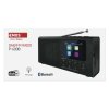 Přenosné rádio s Bluetooth, DAB / DAB+ / FM, černé
