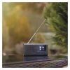 Přenosné rádio s Bluetooth, DAB / DAB+ / FM, černé