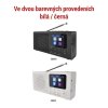 Přenosné rádio s Bluetooth, DAB / DAB+ / FM, bílé