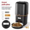 Dávkovač krmiva Pet Care, 4 l, černý
