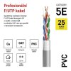 Datový kabel FTP 5E, 100m