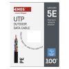 Datový kabel UTP 5E, outdoor, 100m