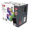GoSmart venkovní LED reflektor, startovací sada, 3 díly, 14 W, RGBIC stmívatelné, WiFi