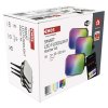 GoSmart venkovní LED reflektor, startovací sada, 3 díly, 14 W, RGBIC stmívatelné, WiFi
