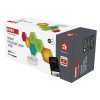 GoSmart LED stolní lampa Hexagon bílá, 6 dílů, RGBIC stmívatelná, WiFi