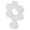 GoSmart LED stolní lampa Hexagon bílá, 6 dílů, RGBIC stmívatelná, WiFi