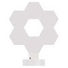 GoSmart LED stolní lampa Hexagon bílá, 6 dílů, RGBIC stmívatelná, WiFi