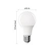 LED žárovka Basic A60 / E27 / 8,8 W (60 W) / 806 lm / neutrální bílá