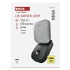 LED zahradní nástěnné svítidlo NIKA, čidlo soumraku, 12 x 12 x 20 cm, 12,8 W, teplá bílá
