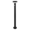 LED zahradní solární sloupkové svítidlo TERION, čidlo soumraku, 12,5 x 12,5 x 80 cm