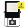 LED reflektor VISIO s pohybovým čidlem, 50 W, černý, neutrální bílá