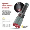 LED nabíjecí kovová svítilna 1200 lm, 2200 mAh