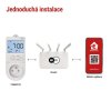 GoSmart Termostat do zásuvky s funkcí digitálního časovače 2v1 s WiFi