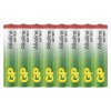 Alkalická baterie GP Alkaline AAA (LR03), 8 ks