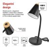 LED stolní lampa TARA, černá