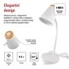 LED stolní lampa TARA, bílá
