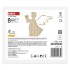 LED dekorace dřevěná – anděl, 13 cm, 2x AAA, vnitřní, teplá bílá, časovač