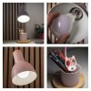 Stolní lampa POPPY na žárovku E27, růžová