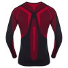 Funkční tričko s dlouhým rukávem ARDON®ATROCLIM červená