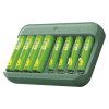 Nabíječka baterií GP Charge & save E822 + 4×AA 1300 mAh + 4×AAA 650 mAh