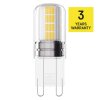 LED žárovka Classic JC / G9 / 2,5 W (32 W) / 350 lm / teplá bílá